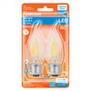 Sylvania Natural B10 E26 (Medium) LED Bulb Daylight 60 W , 2PK 40760